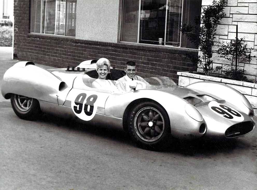 2010 Legends of Riverside event with Dave MacDonald's King Cobra and Carroll Shelby and Dan Gurney and Bob Bondurant