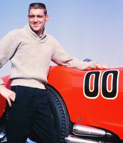 Dave MacDonald and Jim Simpson in the Corvette Special