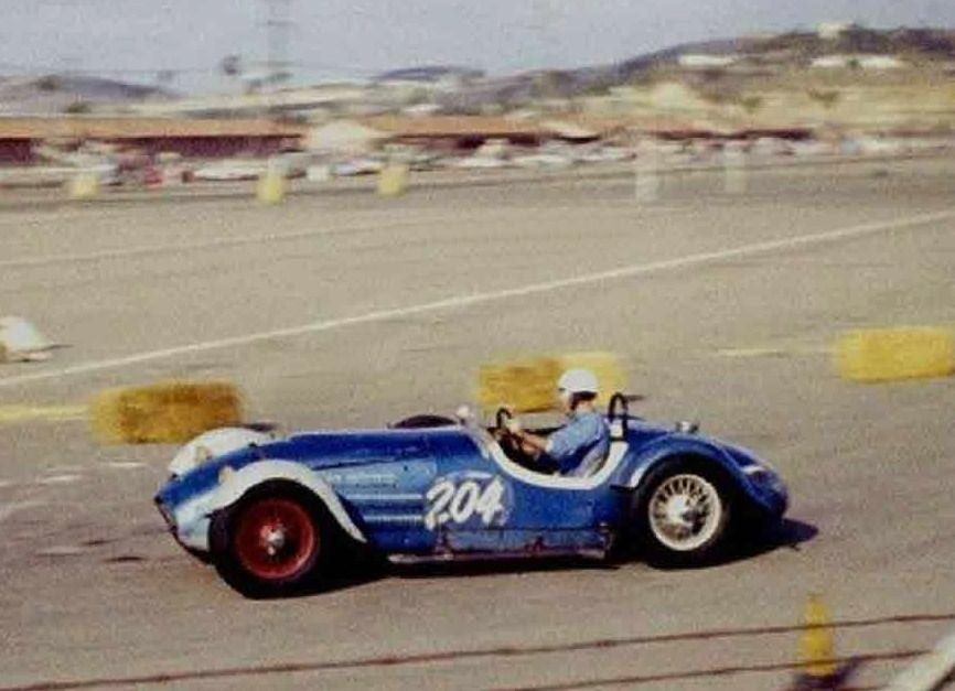 Dave MacDonald debuts the new Corvette Special at Cotati Raceway and wins going away