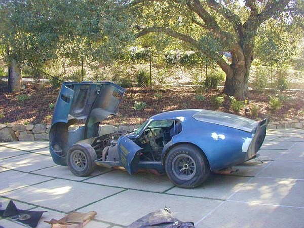 Dave MacDonald drove the Shelby Cobra Daytona Coupe to victory in 1964 12hrs of Sebring