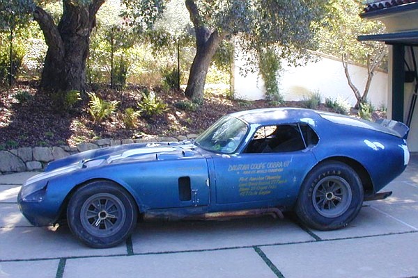 Dave MacDonald Shelby Cobra Daytona Coupe csx2287 in 12hrs of Sebring