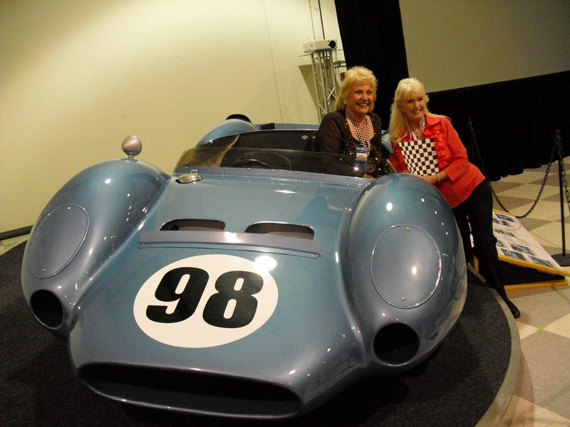 2010 Legends of Riverside event with Dave MacDonald's King Cobra and Carroll Shelby and Dan Gurney and Bob Bondurant