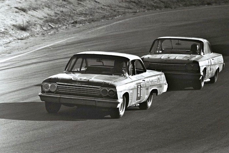 Dave MacDonald 12th in 1963 Motor Trend 500 at Riverside Raceway