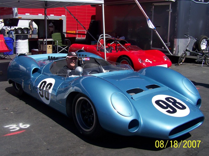 Fully restored Shelby King Cobra Dave MacDonald drove to victories in the LA Times Grand Prix & the Pacific Grand Prix in 1963